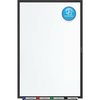 Quartet Magnetic Dry-Erase Board, 2'x1-1/2', Black Aluminum Frame QRTSM531B